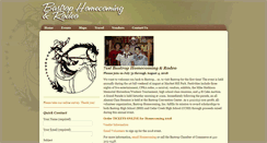 Desktop Screenshot of bastrophomecomingrodeo.org